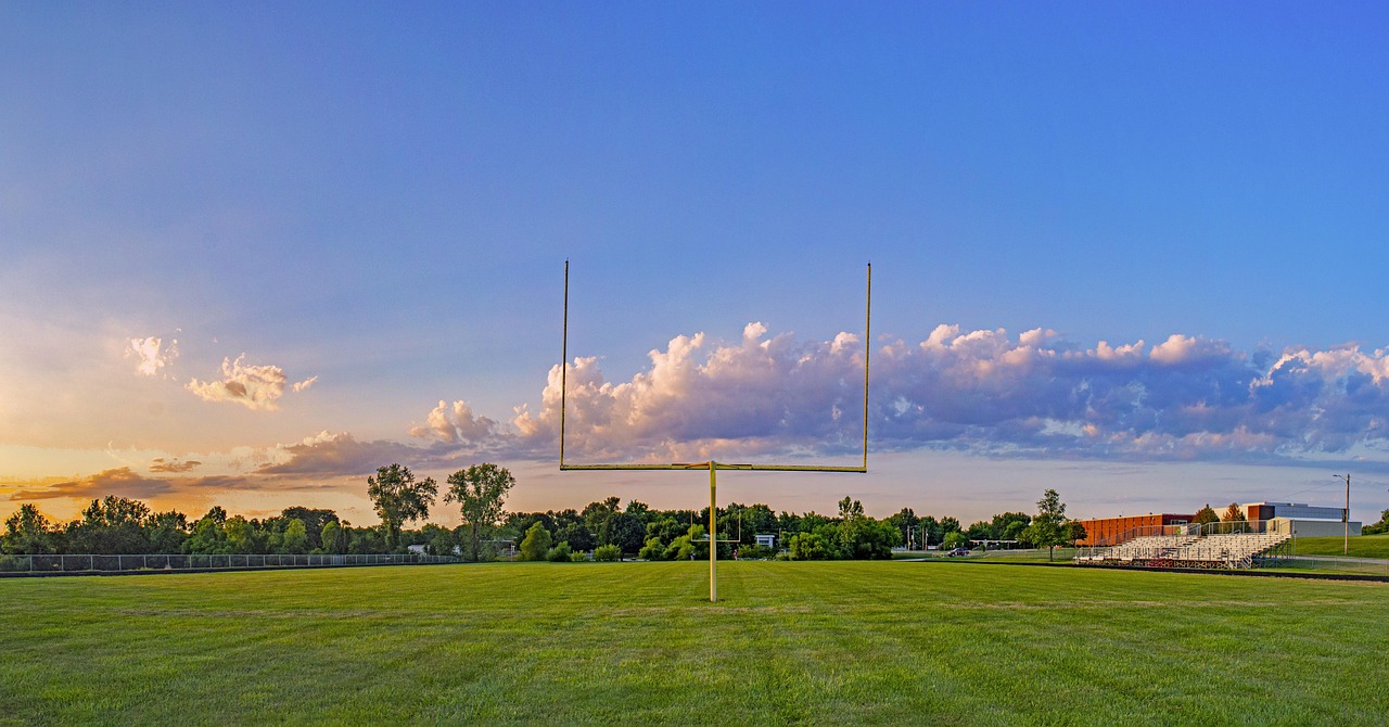american football field