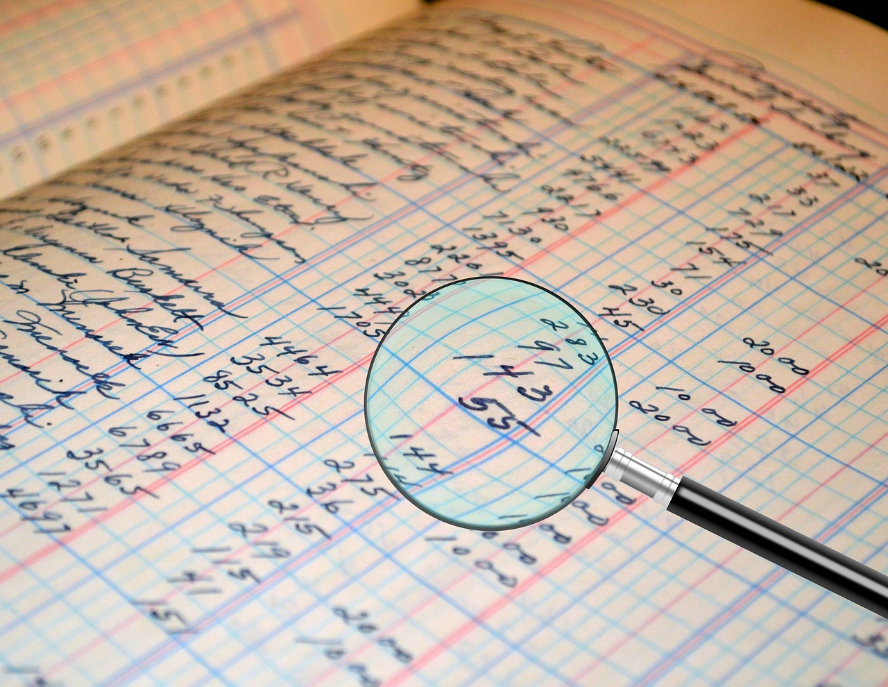 audit documents desk