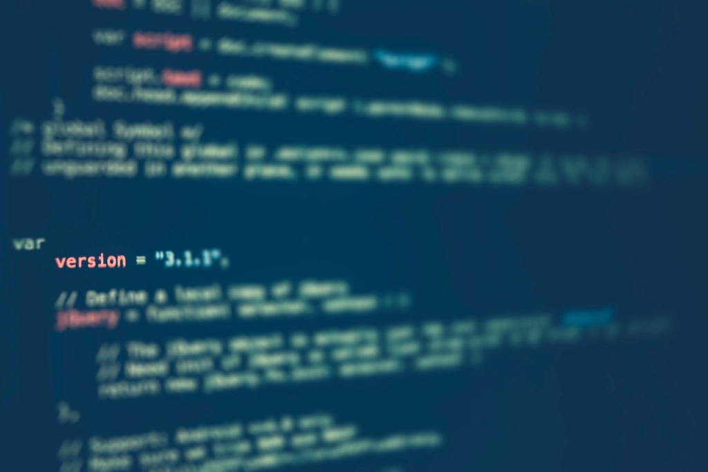 computer code screen