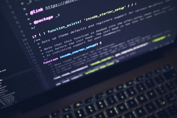 computer code screen