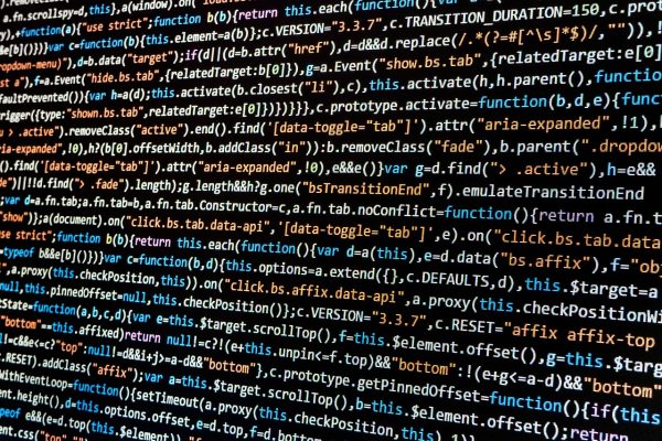computer code screen