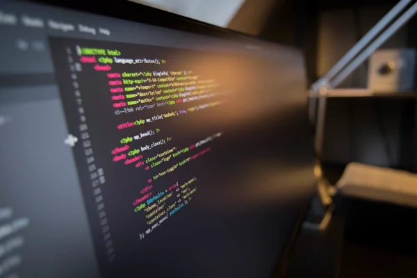 computer code screen