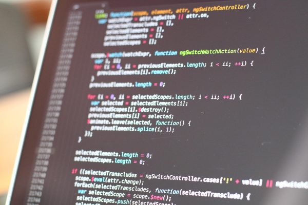 computer screen code
