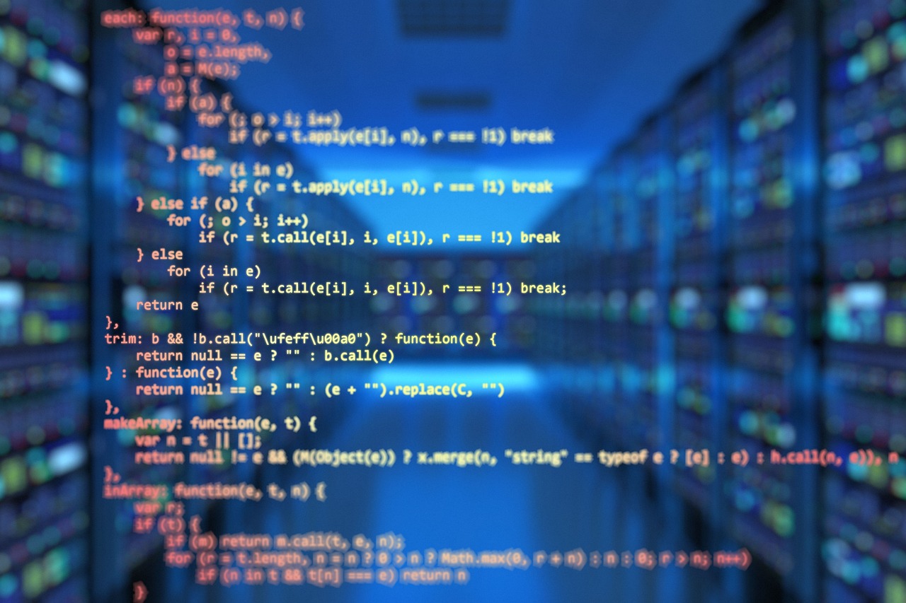 computer screen code
