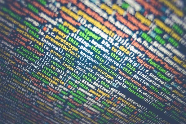 computer screen code