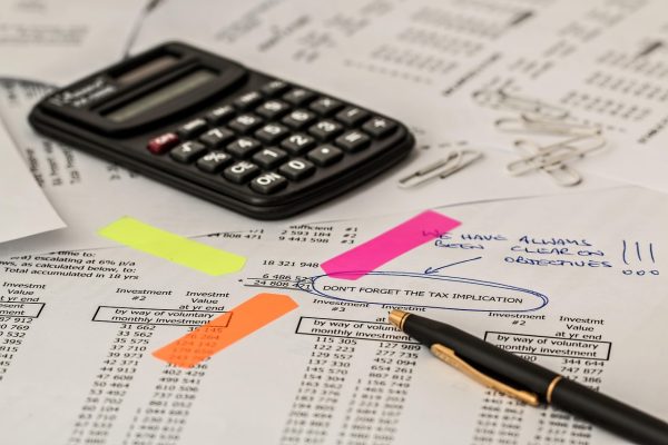 financial documents calculator