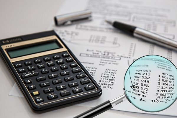 financial documents calculator