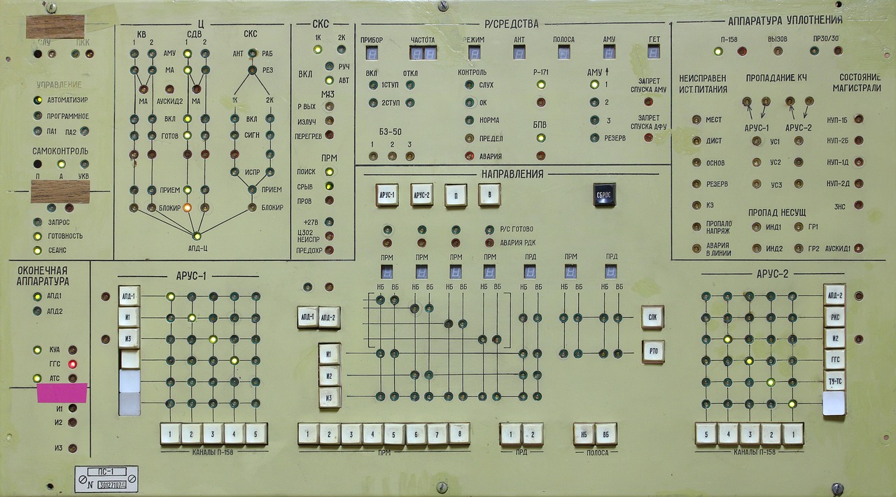 industrial control panel