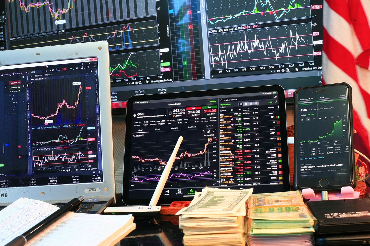stock market chart