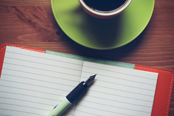 writing desk notebook